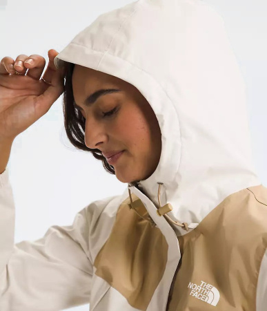 Куртка TNF W Antora Jacket (Женский; S; WhiteDune KhakiStone)